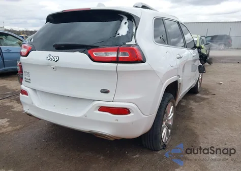 2017 Jeep Cherokee Overland 4X4 из США, поврежденный, VIN 1C4PJMJS9HW546727